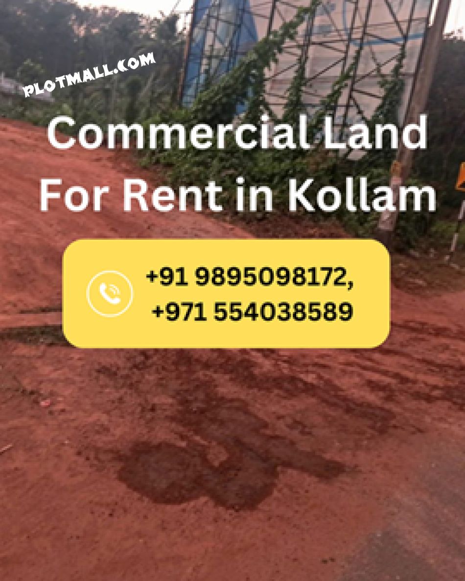 60 Cent Commercial Land for Rent at Valakom Budget - 40000 Total