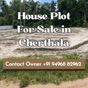 34 Cent Residential Land for Sale at Cherthala Budget - 400000 Cent