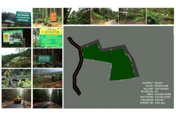 3.30 Acre Commercial Land for Sale at Munnar Budget - 21000000 Total