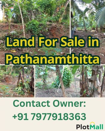14.25 Cent Residential Land for Sale at Pathanamthitta Budget - 850000 Cent