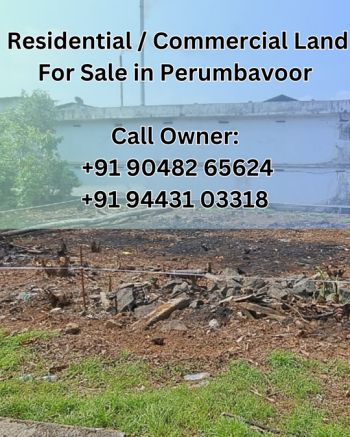 10 Cent Residential Land for Sale at Perumbavoor Budget - 500000 Cent