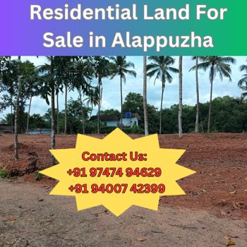 1.3 Acre Residential Land for Sale at Chengannur Budget - 85000 Cent