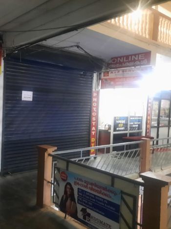 140 Sq-ft Shop / Showroom for Sale at Mattathur Budget - 850000 Total